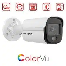 DS-2CE12DF0T-FS 3.6MM 2MP BULLET IR 40M CLOUR+AOUDIO HIKVISION CAMERA HBCA
